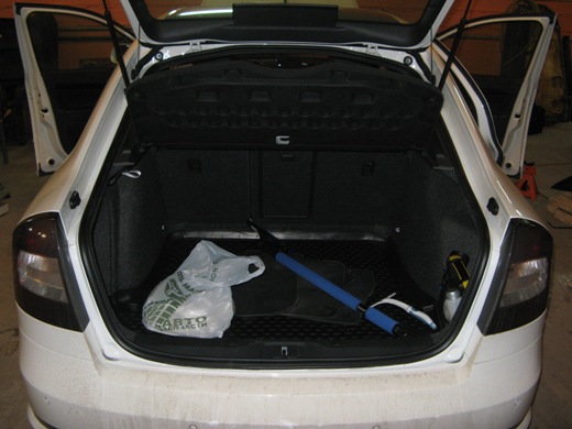 багажник Skoda Octavia RS